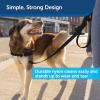 imagePetSafe Nylon Dog Leash  Strong Durable Traditional Style Leash with Easy to Use Bolt Snap for Small Medium and Large Dogs  1quot x 6 Black