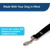 imagePetSafe Nylon Dog Leash  Strong Durable Traditional Style Leash with Easy to Use Bolt Snap for Small Medium and Large Dogs  1quot x 6 Black