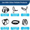 imagePetSafe Nylon Dog Leash  Strong Durable Traditional Style Leash with Easy to Use Bolt Snap for Small Medium and Large Dogs  1quot x 6 Black