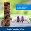 imagePetSafe Treat Rings for Busy Buddy Dog Toys  Easy to Digest  Interactive Toy Refills for Aggressive Chewers  Stimulating Puppy Supplies  Eases Stress  60 Rings  Size A  OriginalPeanut Butter