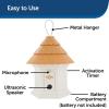 imagePetSafe Deluxe Outdoor Ultrasonic Bark Control  Elite No Barking Deterrent for All Dog Sizes  Up to 14 Acre 50 ft Coverage  Weatherproof  Timer for Scheduled Activation  Bird House DesignElite