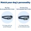 imagePetSafe Lite Rechargeable Bark Collar for Timid or Little Dogs Over 8 lb 15 Levels of Automatically Adjusting ampamp Light Static Correction  Rechargeable Waterproof  Reduces Barking and WhiningLittle Dog Lite