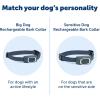 imagePetSafe Lite Rechargeable Bark Collar for Timid or Little Dogs Over 8 lb 15 Levels of Automatically Adjusting ampamp Light Static Correction  Rechargeable Waterproof  Reduces Barking and WhiningStandard