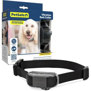 imagePetSafe Vibration Bark Control Collar  10 Combinations of Vibration Correction  Reduces Excessive Barking