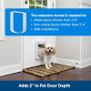 imagePetSafe SmartDoor Connected Pet Door for Cats and Dogs Tunnel Extension for Thick Doors and Walls Large ZAC1917243SmartDoor Tunnel Extension