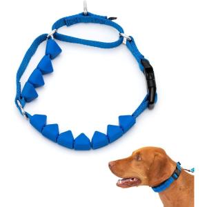 imagePetSafe Soft Point Training Collar  Helps Stop Pulling  Safer Than Prong or Choke Collars  Teaches Better Leash Manners  No Pull Training Collar with Rubber Points for Dogs  Medium BlueBlue