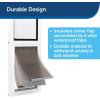imagePetSafe Extreme Weather Sliding Glass Pet Door Replacement Flaps  Energy Efficient  Size Medium  Compatible Extreme Weather Sliding Glass Pet Door for Dogs and CatsMedium