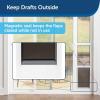 imagePetSafe Extreme Weather Sliding Glass Pet Door Replacement Flaps  Energy Efficient  Size Medium  Compatible Extreme Weather Sliding Glass Pet Door for Dogs and CatsMedium