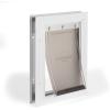 imagePetSafe Freedom Aluminum Pet Door for Dogs and Cats Medium White Tinted Vinyl FlapSustainable Packaging