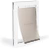 imagePetSafe Freedom Aluminum Pet Door for Dogs and Cats Medium White Tinted Vinyl FlapSustainable Packaging