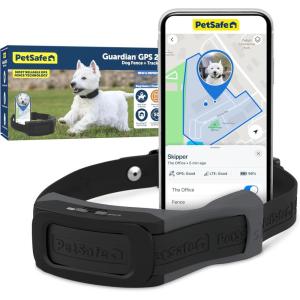 imagePetSafe Guardian GPS 20 Dog Fence  Tracking  Wireless Dog Fence with Reliable Dual Frequency GPS Tracking  Smaller Collar for All Breeds 10 lbs and Above  Subscription Required