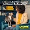 imageOfficial PetSafe ScoopFree Stainless Steel Reusable Tray  Includes 43 lb of Premium NonClumping Crystal Cat Litter Fresh Scent