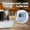 imagePetSafe ScoopFree Crystal Pro Automatic Self Cleaning Cat Litter Box System  Enclosed FrontEntry  Advanced Odor Control  Includes 1 Disposable Crystal Litter Tray  White PAL0018017