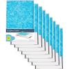 image:imagePetSafe ScoopFree Disposable Crystal Cat Litter Tray  Easy Cleaning Box  Refill Tray for Automatic Litter Box  Fresh Scent  43 lb Bags  9 Pack