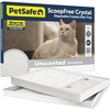 image:imagePetSafe ScoopFree Crystal Cat Litter amp Refill Tray with Lid Fragrance Free 43 Lb Bag with TrayWhite