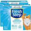 imageFresh Step Advanced Simply Unscented Clumping Litter Fresh Step Unscented Cat Litter Fights Odor on Contact 185 lb Box37 lb