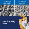 imageFresh Step Clean Paws Cat Litter with Febreze Freshness Advanced Multi Cat Low Tracking Clumping Litter 37 lbs 2 x 185 lb Box37 lb