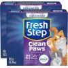 imageFresh Step Clean Paws Cat Litter with Febreze Freshness Advanced Multi Cat Low Tracking Clumping Litter 37 lbs 2 x 185 lb Box37 lb