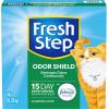 imageFresh Step Clumping Cat Litter MultiCat Extra Strength Formula With Febreze Freshness Multi Cat Litter With Ammonia Block Technology 14 lb Box14 lb