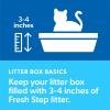 imageFresh Step Clumping Cat Litter MultiCat Extra Strength Formula With Febreze Freshness Multi Cat Litter With Ammonia Block Technology 14 lb Box14 lb