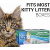imageFresh Step Drawstring Cat Litter Box Liners Scented Jumbo Size 36quot x 19quot  7 Count Per Box 2 Boxes Kitty Litter Bags Cat Litter Liners for All Cats to Keep Your Home Clean