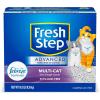 imageFresh Step Outstretch Advanced Long Lasting Clumping Litter with Febreze Freshness Activated Charcoal Litter Lasts 50 Longer 32 lbs 2 x 16 lb Box185 lb