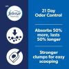 imageFresh Step Outstretch Advanced Long Lasting Clumping Litter with Febreze Freshness Activated Charcoal Litter Lasts 50 Longer 32 lbs 2 x 16 lb Box32 lb
