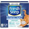 imageFresh Step Outstretch Advanced Long Lasting Clumping Litter with Febreze Freshness Activated Charcoal Litter Lasts 50 Longer 32 lbs 2 x 16 lb Box32 lb