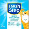 imageFresh Step Simply Unscented Clumping Litter Fresh Step Unscented Cat Litter With Activated Charcoal Technology 14 lb BoxUnscented