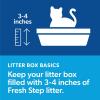 imageFresh Step Simply Unscented Light Weight Clumping Litter Fresh Step Unscented Cat Litter With Activated Charcoal Technology 154 lb Box25 lb