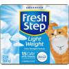 imageFresh Step Simply Unscented Light Weight Clumping Litter Fresh Step Unscented Cat Litter With Activated Charcoal Technology 154 lb Box25 lb
