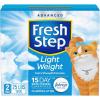 imageFresh Step Simply Unscented Light Weight Clumping Litter Fresh Step Unscented Cat Litter With Activated Charcoal Technology 154 lb Box25 lb