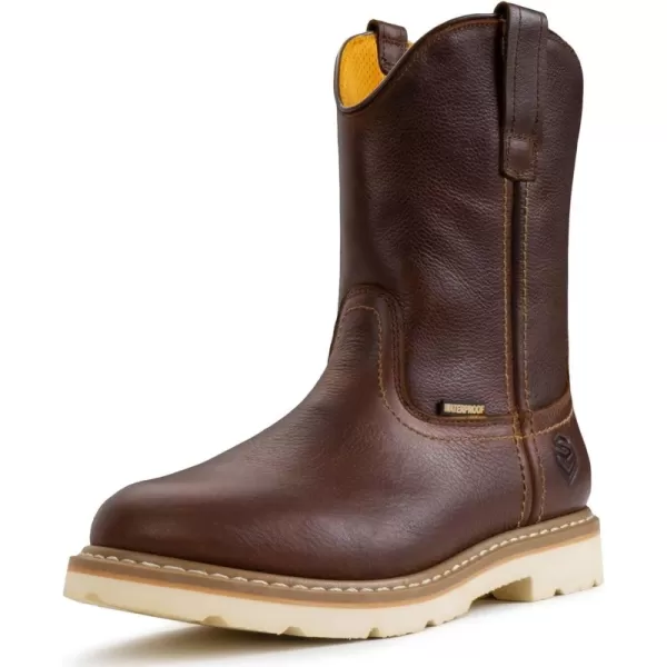 Soft Toe Dk Brown Waterproof