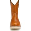 imageSUREWAY Mens 10 in SoftSteel Toe Waterproof Wellington BootHeavy Duty Pull On Work Boots for MenFull Grain LeatherGoodyear WeltedSuperior Slip ResistantWaterproof Soft Toe Light Brown