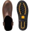 imageSUREWAY Mens 10 in SoftSteel Toe Waterproof Wellington BootHeavy Duty Pull On Work Boots for MenFull Grain LeatherGoodyear WeltedSuperior Slip ResistantWaterproof Soft Toe Brown