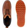 imageSUREWAY Mens Heavy Duty SoftCompositeSteel Toe Work Boots for MenComfortableGoodyearWeltFull Grain Leather6 in Wedge Moc Toe Construction BootsShoesWaterproof Steel Toe  Light Brown