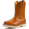 Waterproof Steel Toe Light Brown