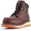 Steel Toe Dark Brown