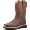 Steel Toe Brown