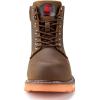 imageSUREWAY 6 in Mens Heavy Duty SoftSteel Toe Work Boots for MenGoodyear WeltedFull Grain LeatherSlip ResistantEH Safety Industrial Construction BootSteel Toe Brown