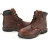 imageSUREWAY Mens Heavy Duty SoftSteel Toe Work Boots for MenGoodyearweltFull Grain Leather Working Construction BootSlipOilWater Resistant Industrial Safety ShoesSteel Toedk Brown