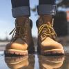 imageSUREWAY Mens Heavy Duty SoftSteel Toe Work Boots for MenGoodyearweltFull Grain Leather Working Construction BootSlipOilWater Resistant Industrial Safety ShoesSoft Toe Wheat