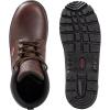imageSUREWAY Mens Waterproof SoftSteel Toe Work BootsShoes for MenFullGrain LeatherOilSlip ResistantLightweightAntiFatigue for StandingWalking All Day LongWaterproof Steel Toe Brown