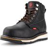Steel Toe Black White