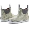imageSUREWAY Mens Ankle Fishing Deck Boots for MenWaterproofProfessional NonSlip Soles for Wet Slippery SurfaceNeoprene Rubber Rain BootShoes for Hunting Boating GardeningLakes Grey