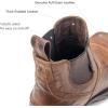 imageSUREWAY Mens Western Chelsea Cowboy Boots for Men Square ToeAllWeather Rugged SlipOn WorkCasualDress Boots Shoes for MenBuilt for Comfort ampamp DurabilityBrown