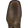 imageSUREWAY Mens Western Chelsea Cowboy Boots for Men Square ToeAllWeather Rugged SlipOn WorkCasualDress Boots Shoes for MenBuilt for Comfort ampamp Durability7 Inch Antiqued Brown