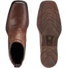 imageSUREWAY Mens Western Chelsea Cowboy Boots for Men Square ToeAllWeather Rugged SlipOn WorkCasualDress Boots Shoes for MenBuilt for Comfort ampamp Durability6 Inch Brown