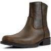 imageSUREWAY Mens Western Chelsea Cowboy Boots for Men Square ToeAllWeather Rugged SlipOn WorkCasualDress Boots Shoes for MenBuilt for Comfort ampamp Durability7 Inch Antiqued Brown