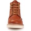 imageSUREWAY 6 in Mens Soft Toe Work Boots for MenFull Grain LeatherGoodyearWeltNonSlip EH Safety Industial Construction Wedge Moc Toe Work BootsShoesSoft Toe Light Brown